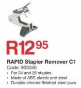 Rapid Stapler Remover C1