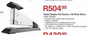 Rapid Stapler K2 Classic, Full Strip Delux
