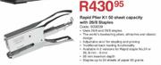 Rapid Plier K1 50 Sheet Capacity With 26/8 Staples