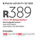 Apple iPad Air With Wi-Fi + 3G 16GB On Mofaya MyGig 1