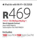 Apple iPad Air With Wi-Fi + 3G 32GB On Mofaya MyGig 1