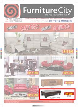 Furniture City (08 Mar - While Stocks Last), page 1