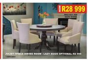 Lazy Suize 7 Piece Dining Room