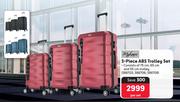3 Piece ABS Trolley Set-Per Set