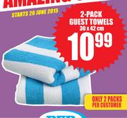2-Pack Guest Towels-30x42cm