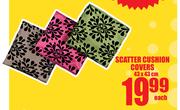 Scatter Cushion Covers-43x43cm-Each
