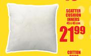 Scatter Cushion Inners-45x45cm