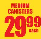 Medium Canisters-Each