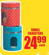 Small Canisters-Each