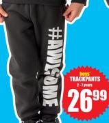Boys Trackpants 2-7 Years