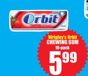 Wringley's Orbit Chewing Gum-10-Pack
