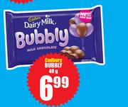 Cadbury Bubbly-40g