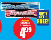 Titanium Lozenges-2x10 Pieces