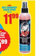 Laxi Anti-Dandruff Braid Spray-250ml