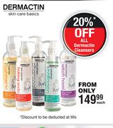 Dermactin Face Care Products-Each