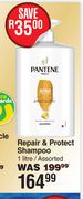 Pantene Repair & Protect Shampoo Assorted-1L