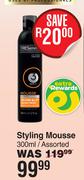 TRESemme Styling Mousse Assorted-300ml