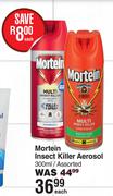Mortein Insect Killer Aerosol Assorted-300ml Each