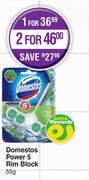 Domestos Power 5 Rim Block-55g
