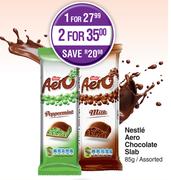 Nestle Aero Chocolate Slab Assorted-For 2 x 85g