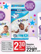 Baby Things Nappies Sizes 1-4-Per Pack