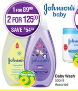 Johnson's Baby Wash Assorted-500ml
