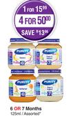 Purity 6 Or 7 Months Assorted-125ml
