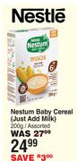 Nestle Nestum Baby Cereal (Just Add Milk) Assorted-200g 