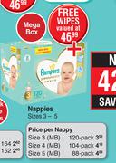 Pampers Nappies Sizes 3-5 Mega Box-Each