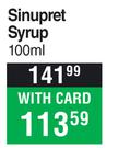Bionorica Sinupret Syrup-100ml