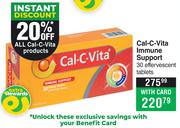 Cal-C-Vita Immune Support 30 Effervescent Tablets