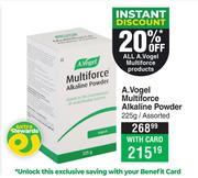 A.Vogel Multiforce Alkaline Powder Assorted-225g