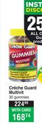 Creche Guard Multivit 30 Gummies