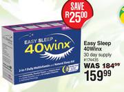 Easy Sleep 40Winx-30 Day Supply