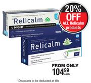 Relicalm Products-Each