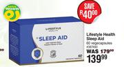 Lifestyle Health Sleep Aid 60 Vegecapsules