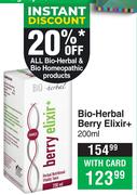 Bio-Herbal Berry Elixir+ 200ml