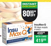 InsuMax-Q 30 Days Supply
