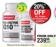 Biogen Co-Enzyme Q10 Products-Each