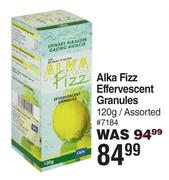 Alka Fizz Effervescent Granules 120gm/Assorted 7184