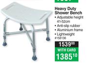 Medic+ Heavy Duty Shower Bench