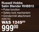 Russell Hobbs Satin Blender RHBB15 390750