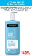 Neutrogena Hydro Boost Face Care Products-Each