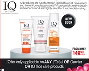 IQ Face Care Products-Each