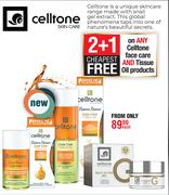 Celltone Face Care And Tissue Oil Products-Each
