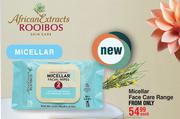 African Extracts Rooibos Micellar Face Care Range-Each
