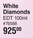 Elizabeth Taylor White Diamonds EDT-100ml
