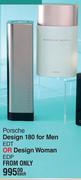 Porsche Design 180 For Men EDT Or Design Woman EDP-Each