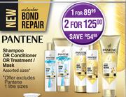 Pantene Shampoo Or Conditioner Or Treatment/Mask Assorted Sizes-For 2