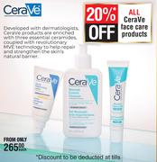 CeraVe Face Care Products-Each